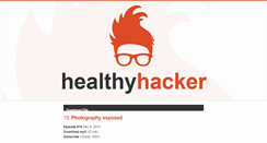 Desktop Screenshot of healthyhacker.com