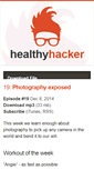 Mobile Screenshot of healthyhacker.com